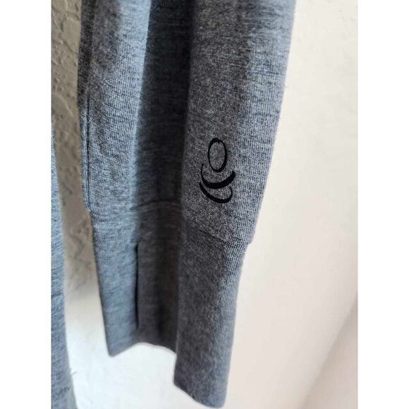 Cuddl Duds Hooded Lounge Gray Dress Size Small - Picture 6 of 8